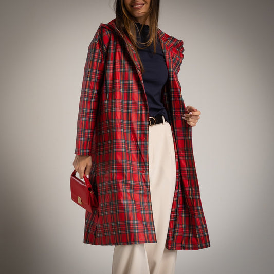 Chubasquero cuadro tartan
