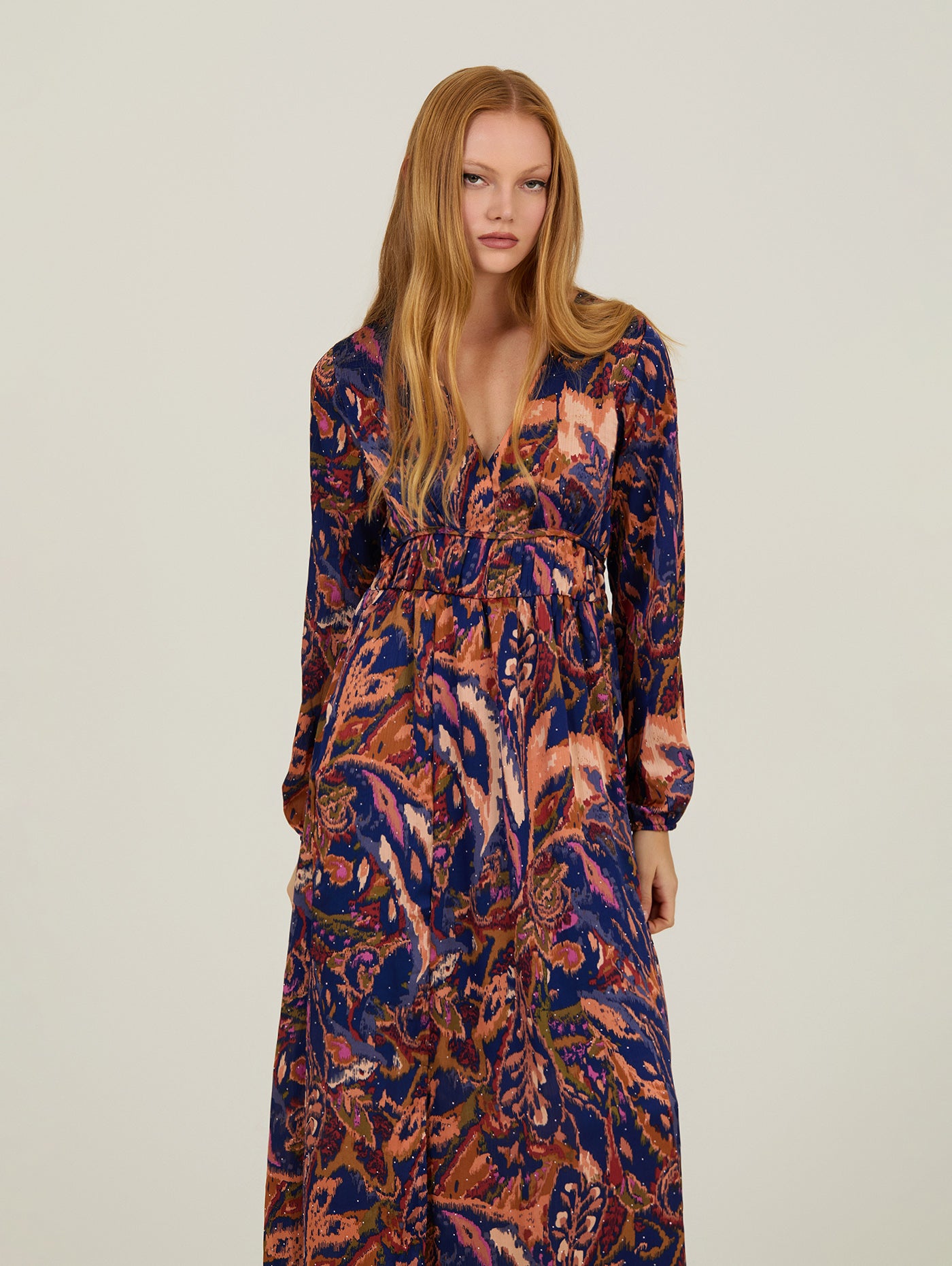 Vestido estampado fiesta